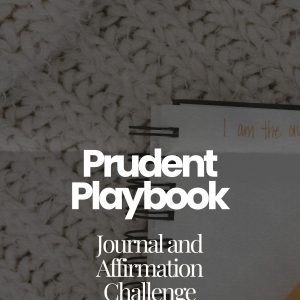 Prudent Business Plan Journal and Affirmation Challenge
